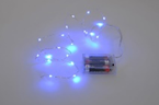 Micro Batterielichterketten mit 20 LED, blau