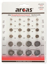 AG/CR 24er Mix Knopfzellensortiment