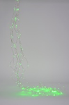 Micro Lichterbund mit 200 LED, green, L200cm10 Lichterstränge mit je 20 LEDmit Outdoortrafo